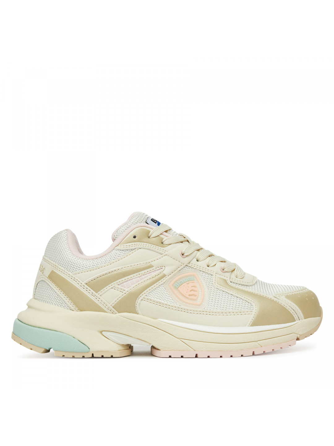 Sneakersy Blauer S5MOON01 MEG Écru